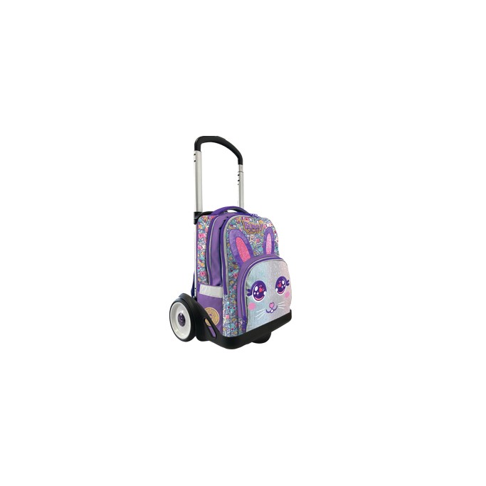 Trolley + zaino Bunny viola