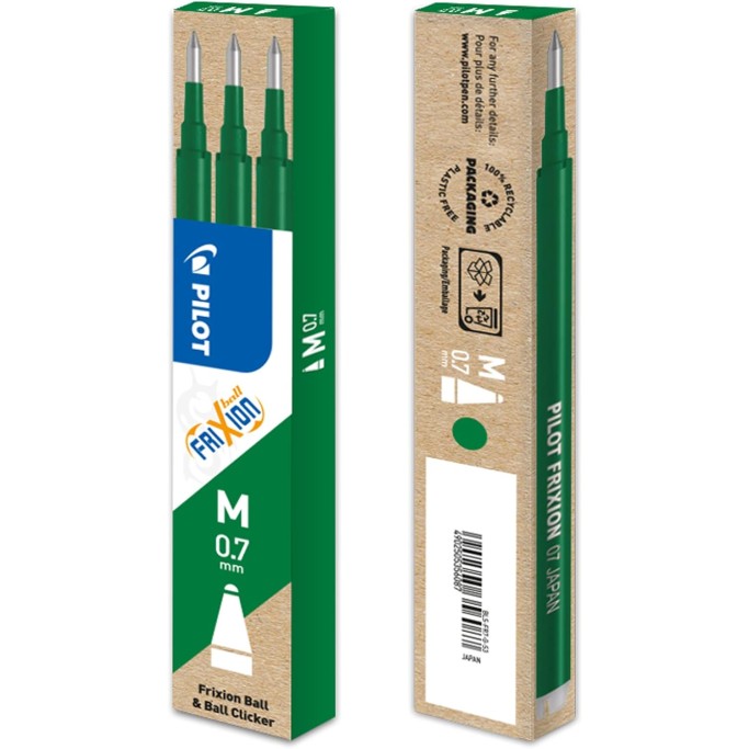 Pilot Frixion Ball mine da 0.7 confezione da 3 pezzi