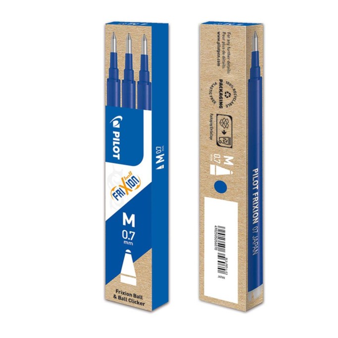Pilot Frixion Ball mine da 0.7 confezione da 3 pezzi