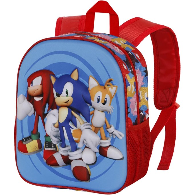 Zaino asilo 3D Sonic