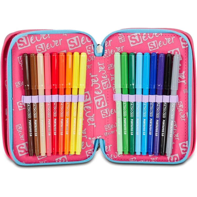 Astuccio SJ Ever  Scuola 3 Zip