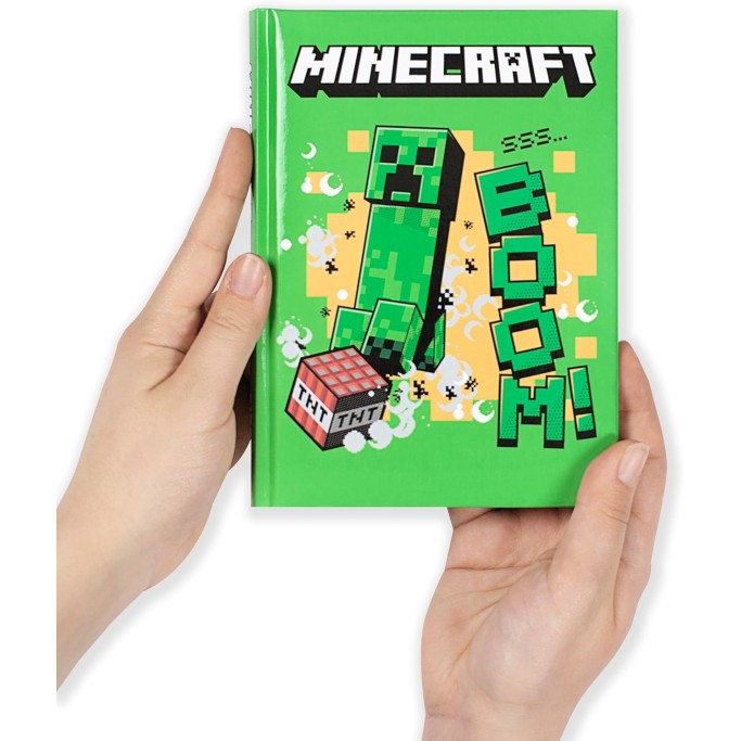 Diario Scuolastico 13x17.8 cm, MINECRAFT