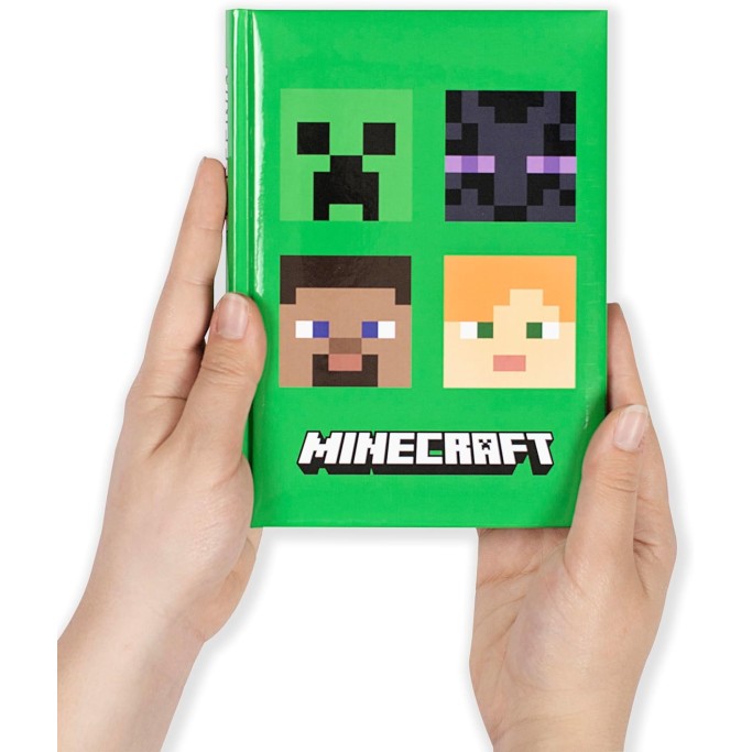 Diario Scuolastico 13x17.8 cm, MINECRAFT