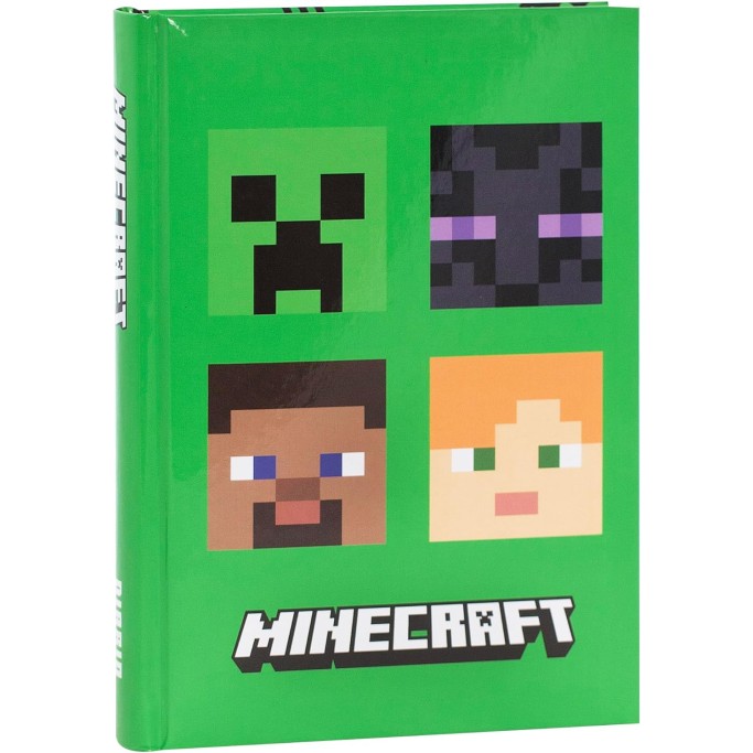 Diario Scuolastico 13x17.8 cm, MINECRAFT