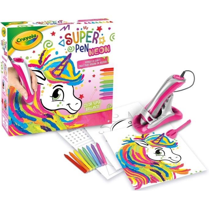 Super Pen Unicorno Neon