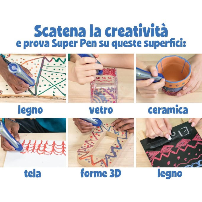 Super Pen Unicorno Neon