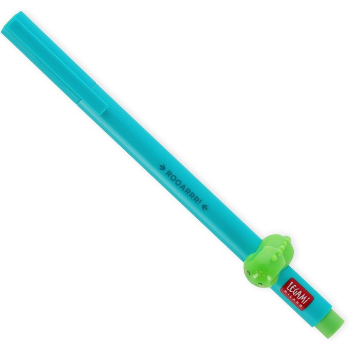 LEGAMI - PENNA GEL CON ANIMALETTO DECORATIVO Dino