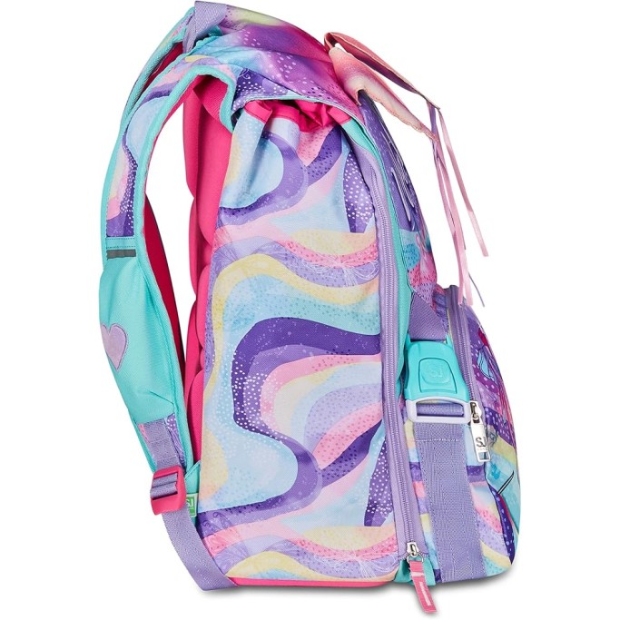 SJ Gang Zaino Scuola Estensibile, Viola