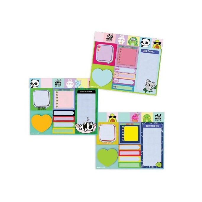 Set scrivania notes Taggy