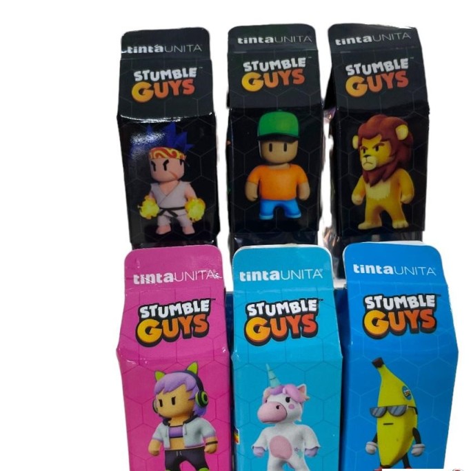 Set 3 gomme Stumble Guys