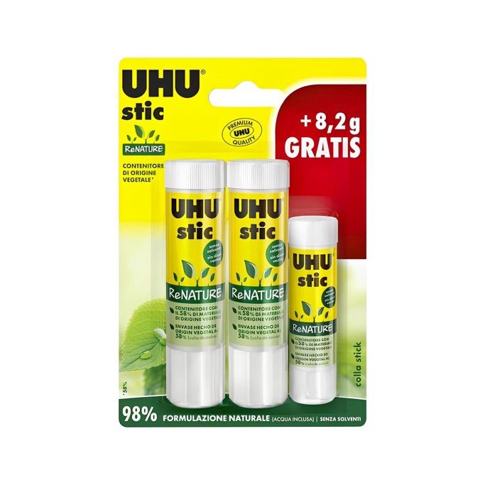 Uhu Stic Renature 2x21 + 8,2g