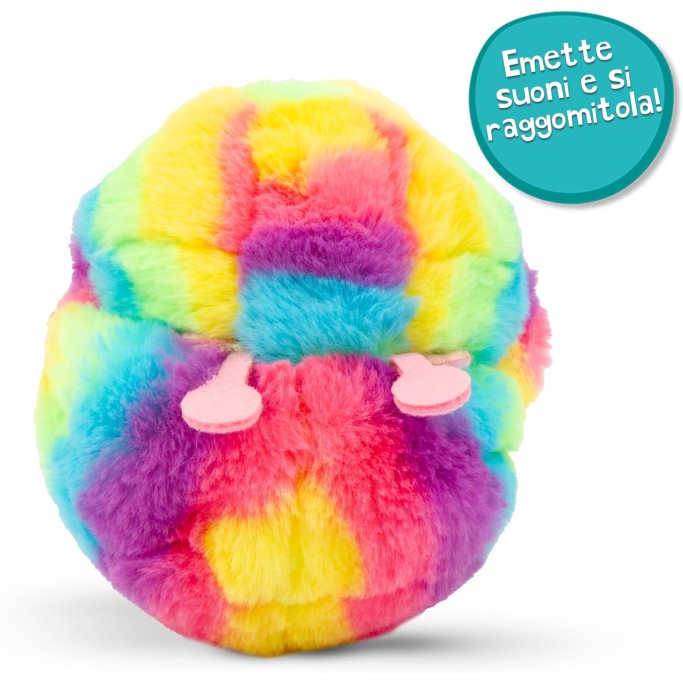 Curlimals Coco Il Bruco, Peluche Interattivo con Oltre 60 Suoni