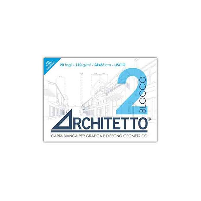 Architetto F2 liscio 24x33