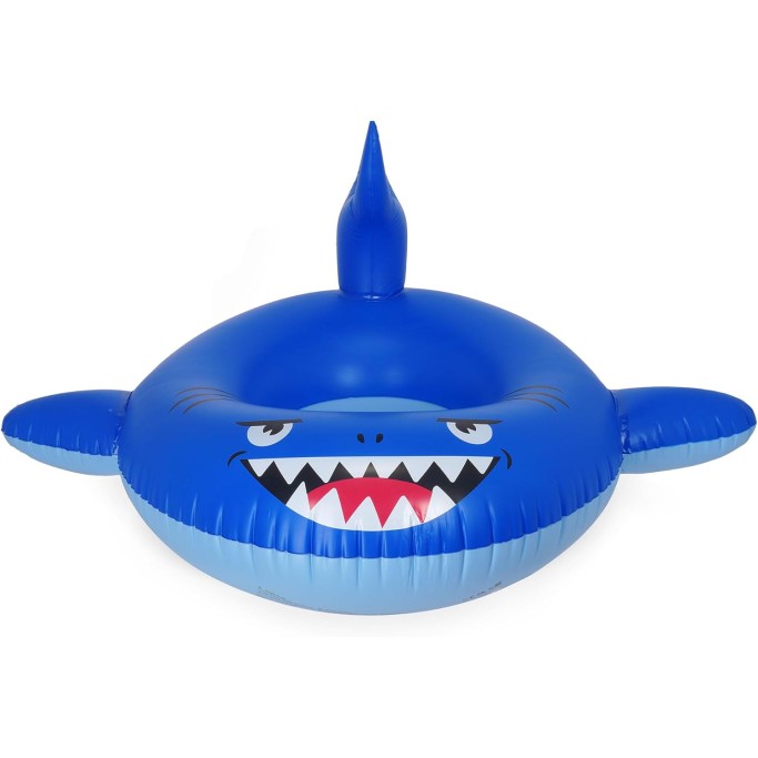 Legami, Ciambella Blu a Forma di Squalo, Diametro 80 cm