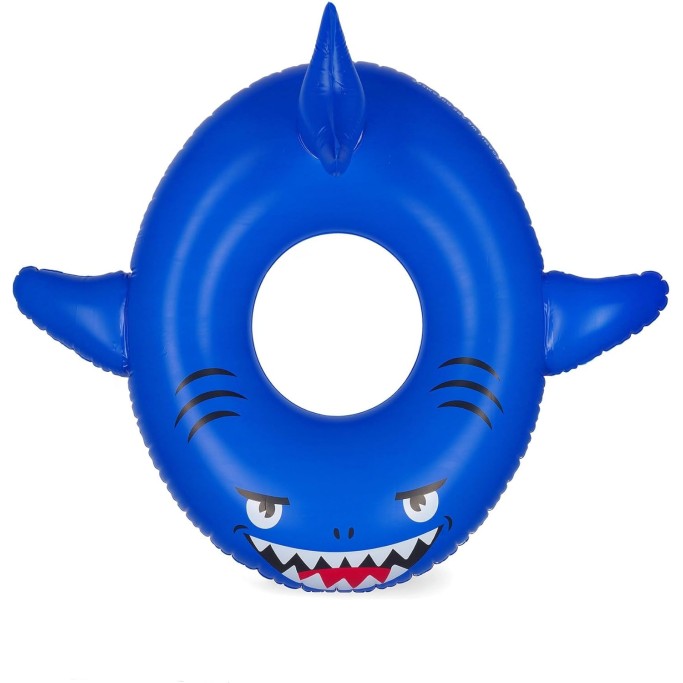 Legami, Ciambella Blu a Forma di Squalo, Diametro 80 cm