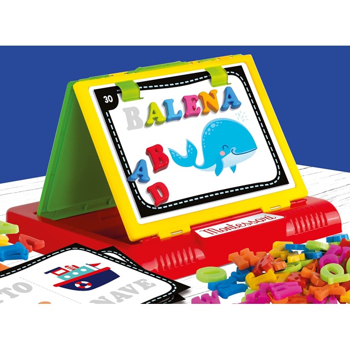 Montessori la Lavagnona Magnetica, 3 Lavagne in 1