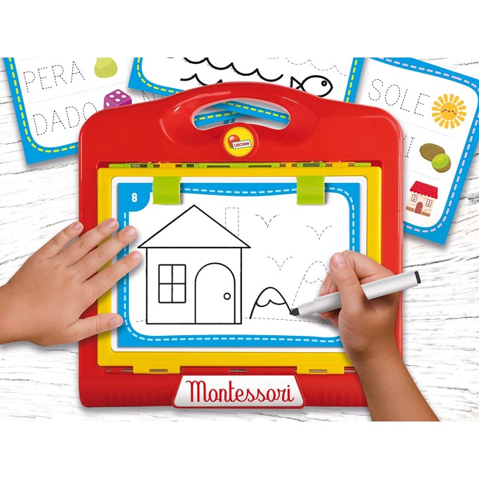 Montessori la Lavagnona Magnetica, 3 Lavagne in 1