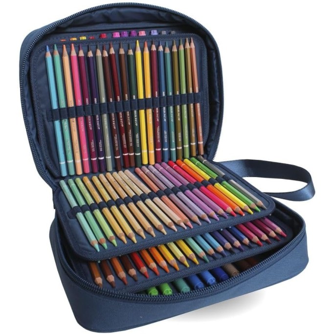 PREMIUM ART BOX 144 PASTELLI BLU