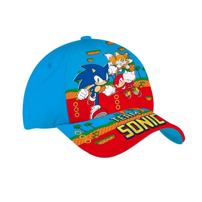 Cappello con visiera Sonic