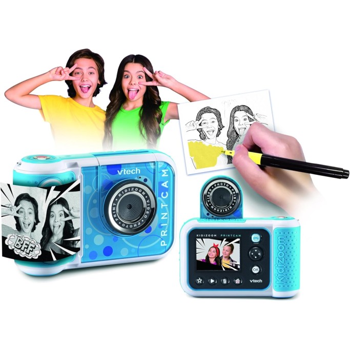Kidizoom Printcam, Macchina Fotografica In Omaggio Refil