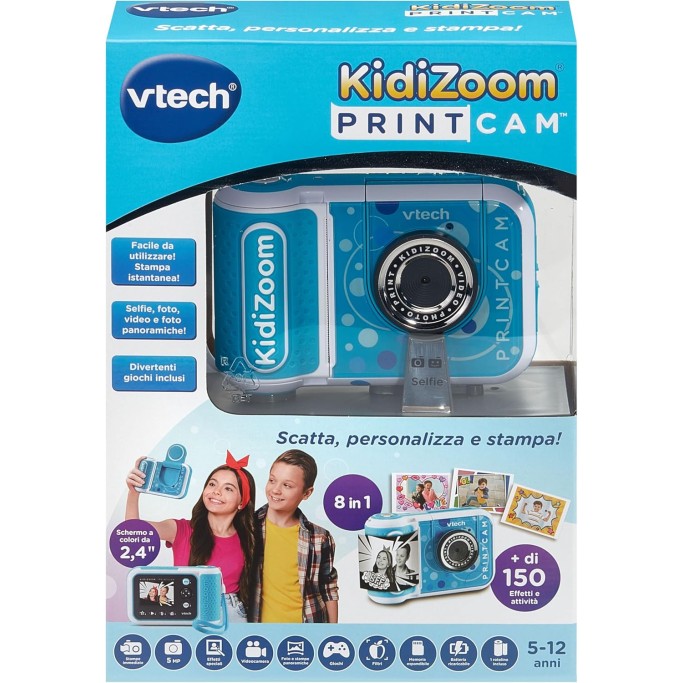 Kidizoom Printcam, Macchina Fotografica In Omaggio Refil