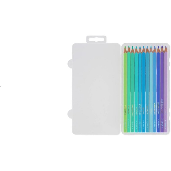 Legami Set di 12 Matite Colorate - Ocean Palette