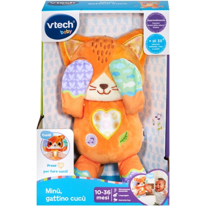 Vtech, MINÙ, GATTINO CUCÙ