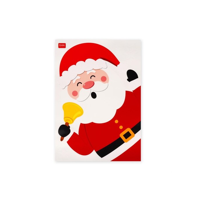 Legami Natale, Set di 70 Adesivi Elettrostatici per Finestra