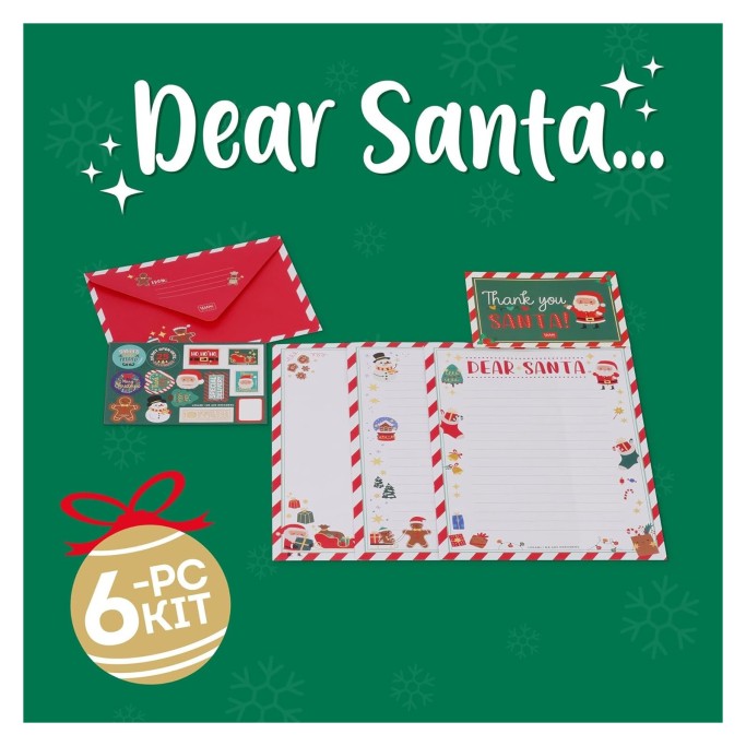 Legami Natale, Kit per Lettera a Babbo Natale