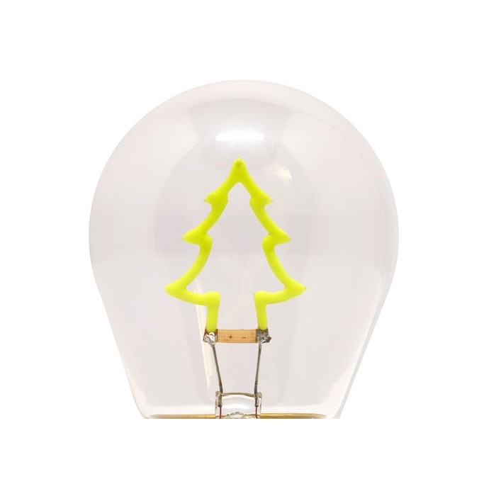 Legami Natale, Lampada da Tavolo a forma di Lampadina tema Tree