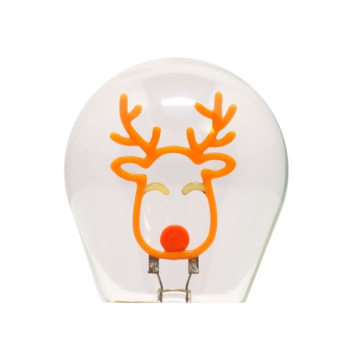Legami Natale, Lampada da Tavolo a forma di Lampadina Renna