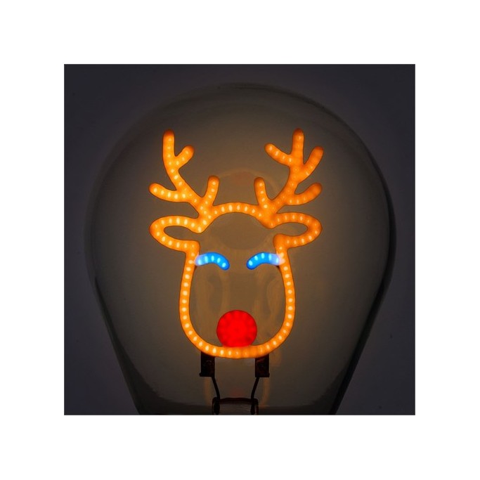 Legami Natale, Lampada da Tavolo a forma di Lampadina Renna