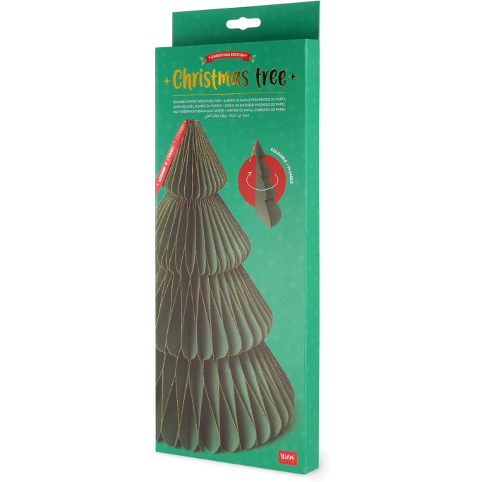 Legami Natale, Albero di Natale Pieghevole in Carta