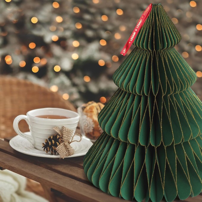 Legami Natale, Albero di Natale Pieghevole in Carta