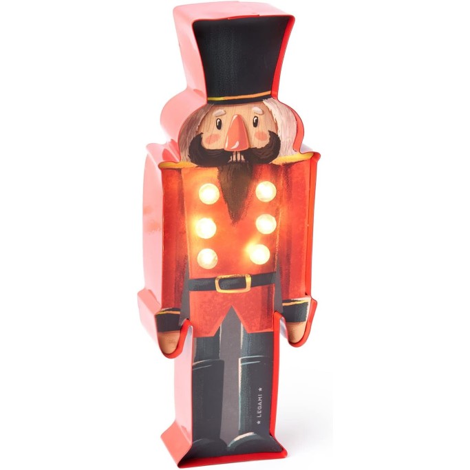 Legami Natale, Mini Luce Decorativa, 8x21 cm, Tema Nutcracker