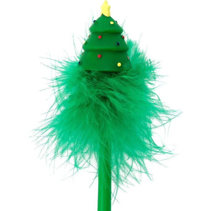 Legami Natale, Penna a Sfera con Albero di Natale luminoso