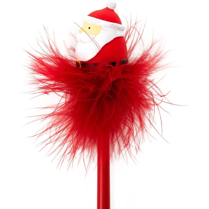 Legami Natale, Penna a Sfera con Babbo Natale luminoso