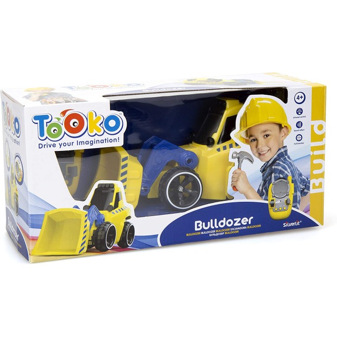 BULLDOZER RADIOCOMANDATO CON EFFETTI SONORI
