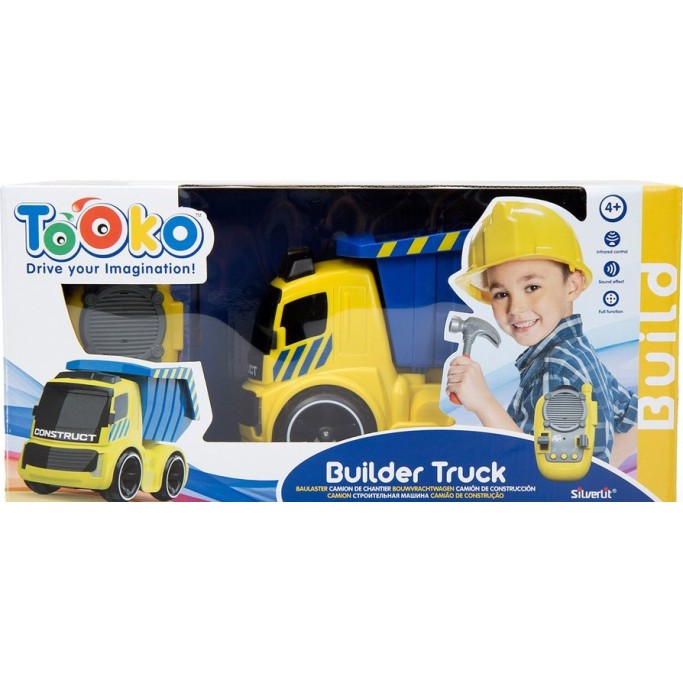 CAMION TELECOMANDATO BUILDER TRUCK CON EFFETTI SONORI