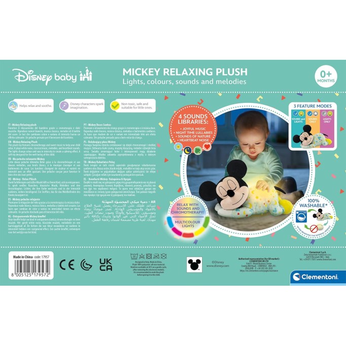 Disney Baby Mickey Mindfulness Plush