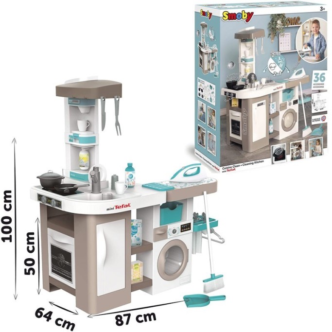 CUCINA STUDIO CLEANING CON LAVATRICE