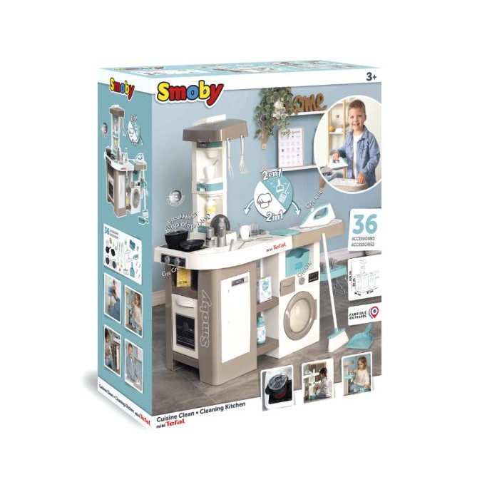 CUCINA STUDIO CLEANING CON LAVATRICE