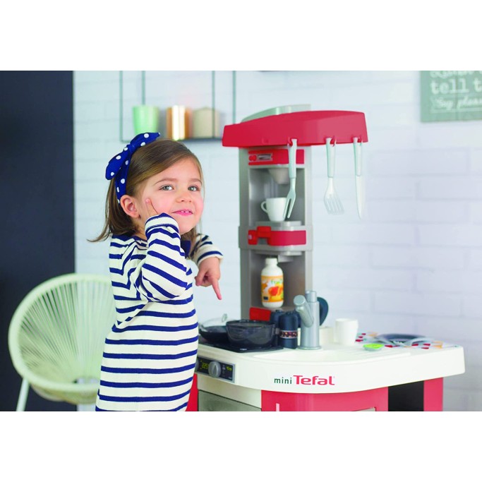 Smoby- Cucina Studio Bubble Red
