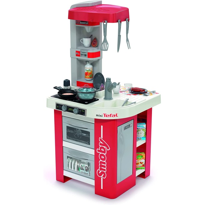 Smoby- Cucina Studio Bubble Red