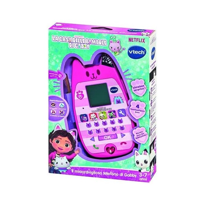 VTech Il Miaoraviglioso Telefono di Gabby
