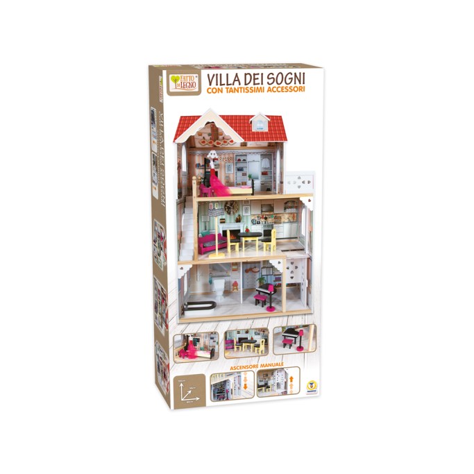 Villa dei Sogni Dea 120cm. con Accessori