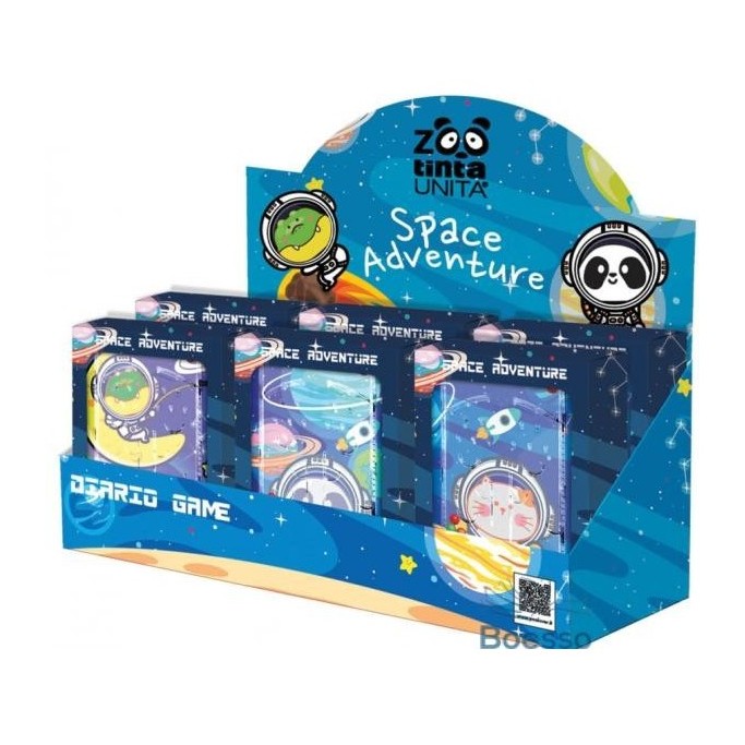 Tinta Unita Space Game, Diario Segreto con penna cancellabile