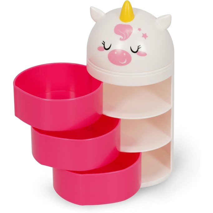 Legami, Organiser da Scrivania,con 3 cassetti, Tema Unicorno