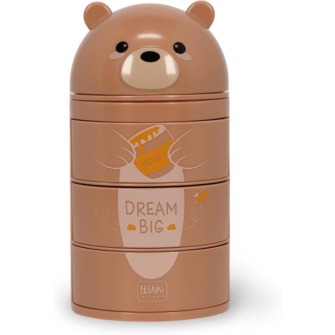 Legami, Organiser da Scrivania,con 3 cassetti, Tema Teddy