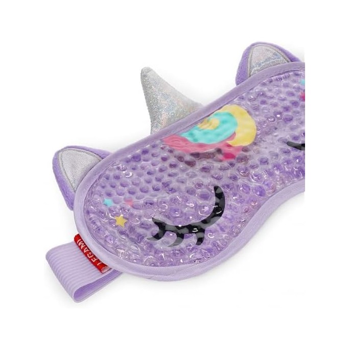 MASCHERA GEL PER OCCHI UNICORNO